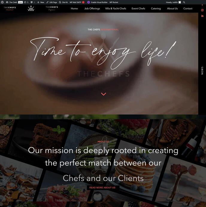 Chef Site Website