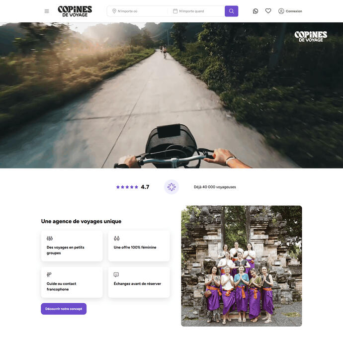 Travel Tour Website