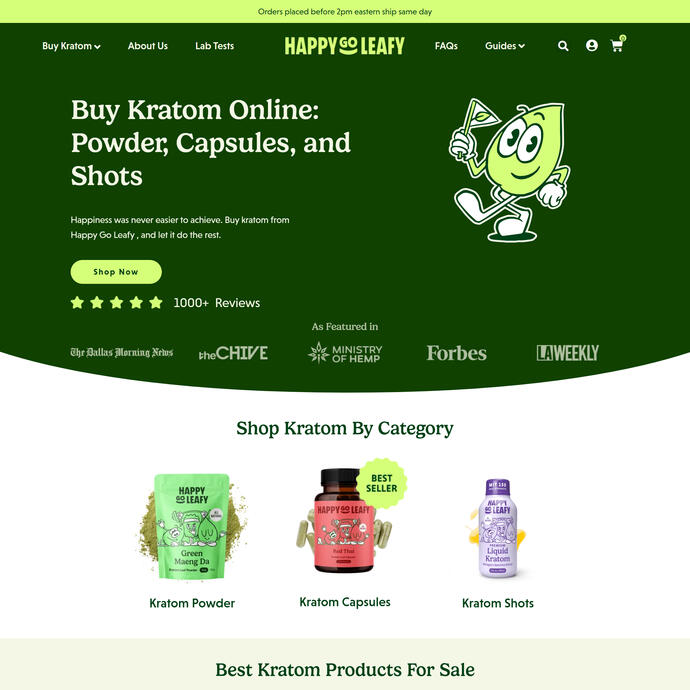 Organic Supplements Website